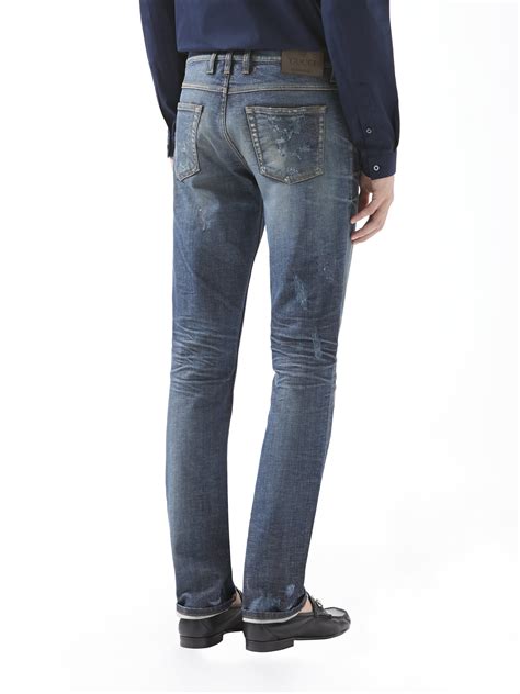 gucci mens jeans uk|gucci denim jeans.